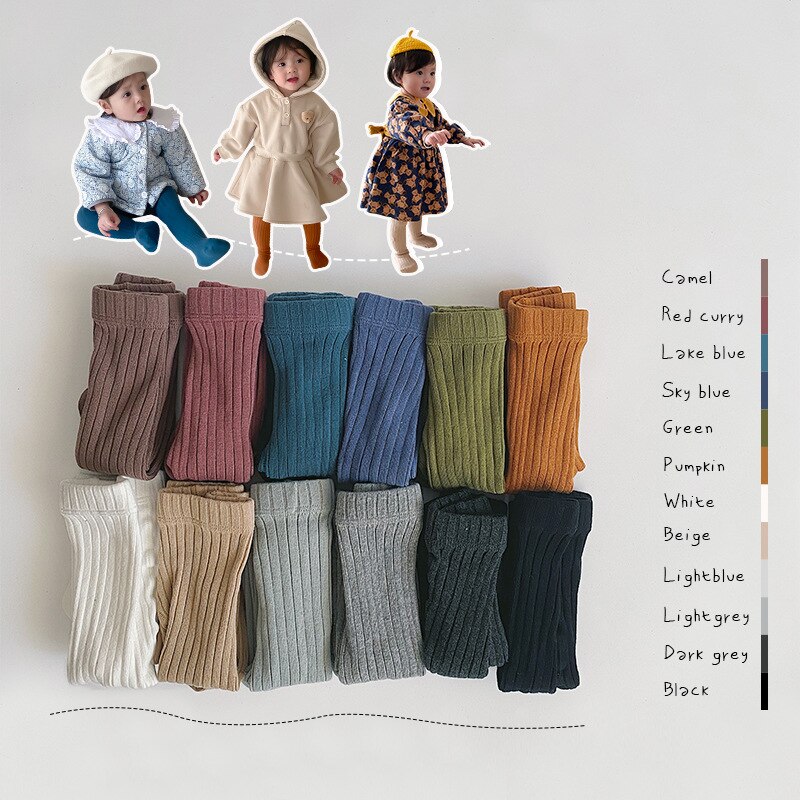 16 Colors Children Cotton Tights Baby Girls Pantyhose Knitted Infant Newborn Kids Stockings Toddler Girl Pantyhose Casual Pants 16 Colors Children Cotton Tights Baby Girls Pantyhose Knitted Infant Newborn Kids Stockings Toddler Girl Pantyhose Casual Pants