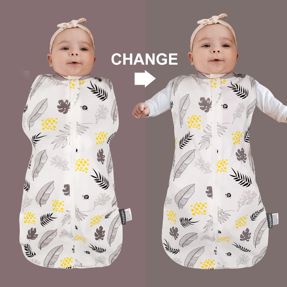Baby Sleeping Bags Summer Thin Newborn Swaddle Blanket For 0-12Months Infant 100% Cotton Soft Newborn Wrapping 2-Ways Zipper Baby Sleeping Bags Summer Thin Newborn Swaddle Blanket For 0-12Months Infant 100% Cotton Soft Newborn Wrapping 2-Ways Zipper