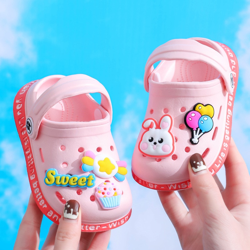 Summer Children Garden Clogs Shoes Boys&Girls Beach Sandal Kids Lightweight Breathable Cute Cartoon Slip On Mules Baby Slipper Summer Children Garden Clogs Shoes Boys&Girls Beach Sandal Kids Lightweight Breathable Cute Cartoon Slip On Mules Baby Slipper