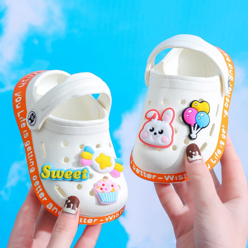 Summer Children Garden Clogs Shoes Boys&Girls Beach Sandal Kids Lightweight Breathable Cute Cartoon Slip On Mules Baby Slipper Summer Children Garden Clogs Shoes Boys&Girls Beach Sandal Kids Lightweight Breathable Cute Cartoon Slip On Mules Baby Slipper