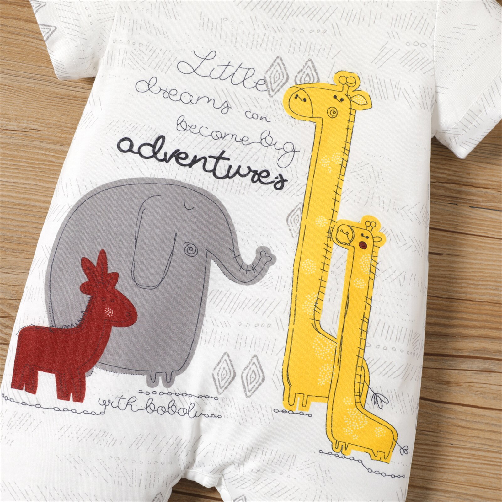 PatPat 2-Pack Summer Newborn Baby Boy/Girl Clothes Casual Jumpsuit Cartoon Animals Print Short-sleeve Infant Rompers Set PatPat 2-Pack Summer Newborn Baby Boy/Girl Clothes Casual Jumpsuit Cartoon Animals Print Short-sleeve Infant Rompers Set