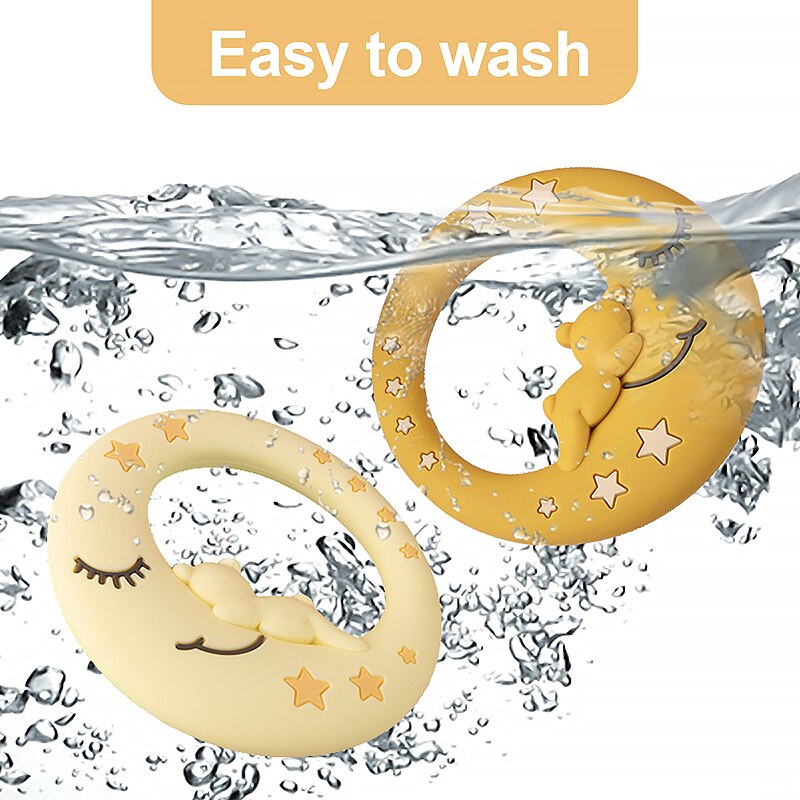 1Pc New Baby Silicone Teether BPA-Free Cartoon Bird Bee Baby Necklace Pendant Silicone Teether Baby Teeth Care Chewing Toy