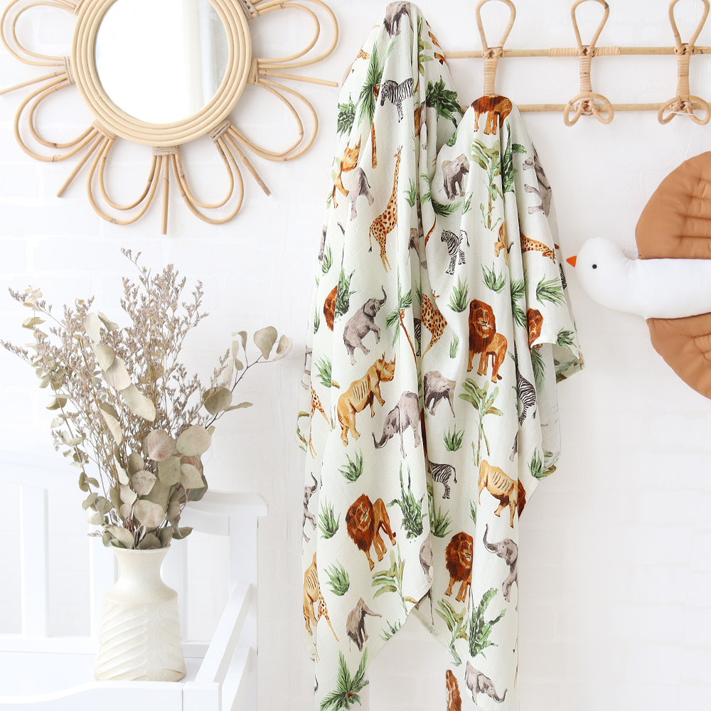 Bamboo Baby Blankets Newborn Muslin Swaddle 120x120 Nursery Blanket Baby Wrap Swaddle Blanket Super Soft