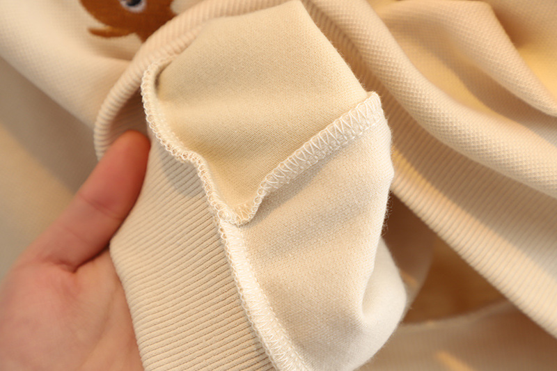 Children's Clothing Baby Long Sleeve Two Piece Set 1-4 Year Old Girl Spring and Autumn New Cartoon Leisure Sports Suit T-shirt