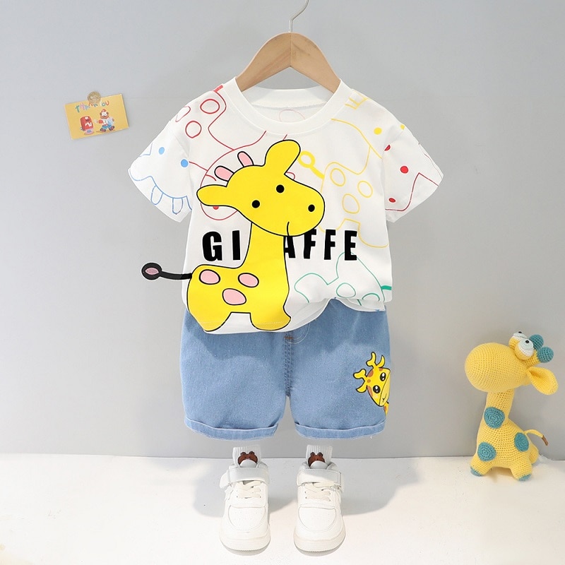 Children's Clothing Baby Long Sleeve Two Piece Set 1-4 Year Old Girl Spring and Autumn New Cartoon Leisure Sports Suit T-shirt Children's Clothing Baby Long Sleeve Two Piece Set 1-4 Year Old Girl Spring and Autumn New Cartoon Leisure Sports Suit T-shirt