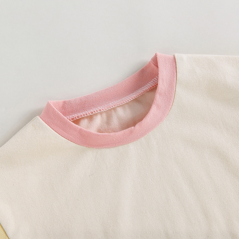 Newborn Baby Clothes for 2023 Summer Toddler Boys Girls Rompers Patchwork Color Short Sleeve O-neck Bodysuits Jumpsuits Overalls Newborn Baby Clothes for 2023 Summer Toddler Boys Girls Rompers Patchwork Color Short Sleeve O-neck Bodysuits Jumpsuits Overalls