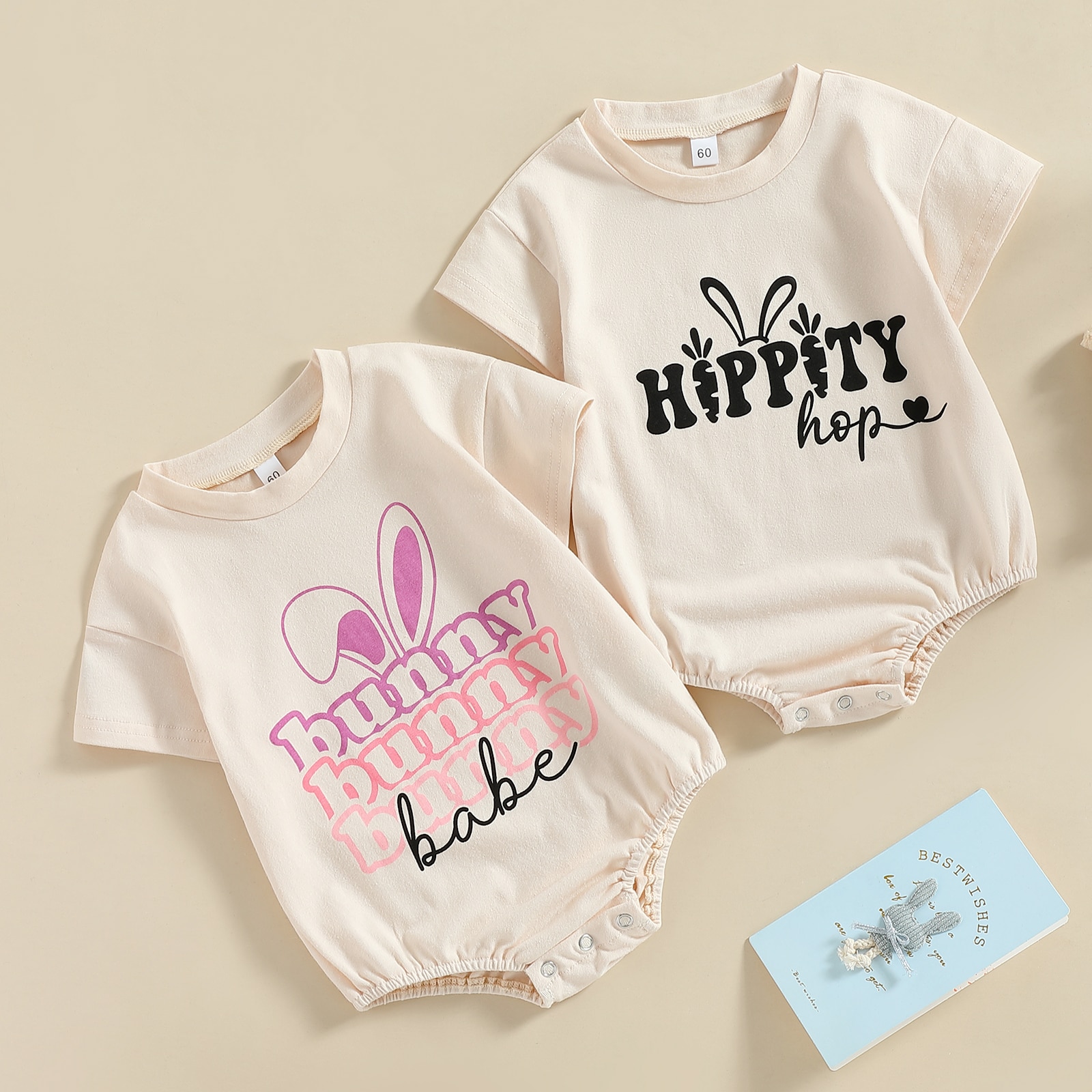 Lovely Summer Newborn Baby Boys Girls Easter Rompers Clothes 0-18M Letter Print Short Sleeve O-neck Bodysuits Jumpsuits Overalls Lovely Summer Newborn Baby Boys Girls Easter Rompers Clothes 0-18M Letter Print Short Sleeve O-neck Bodysuits Jumpsuits Overalls