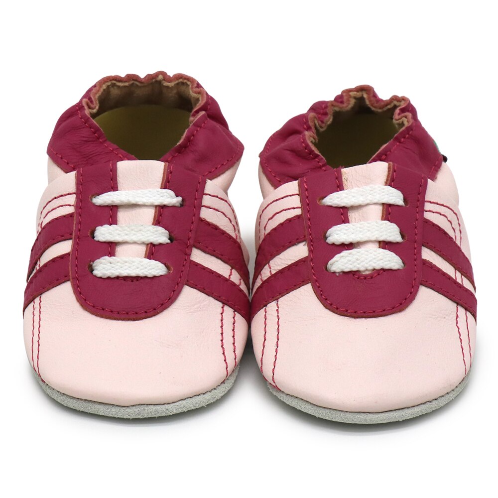 Carozoo Girl Boy Shoes Soft Sheepskin Leather Shoes Skid-Proof Soft Soled Shoes Newborn Baby First Walkers Shoe Fit 0-24 Monther