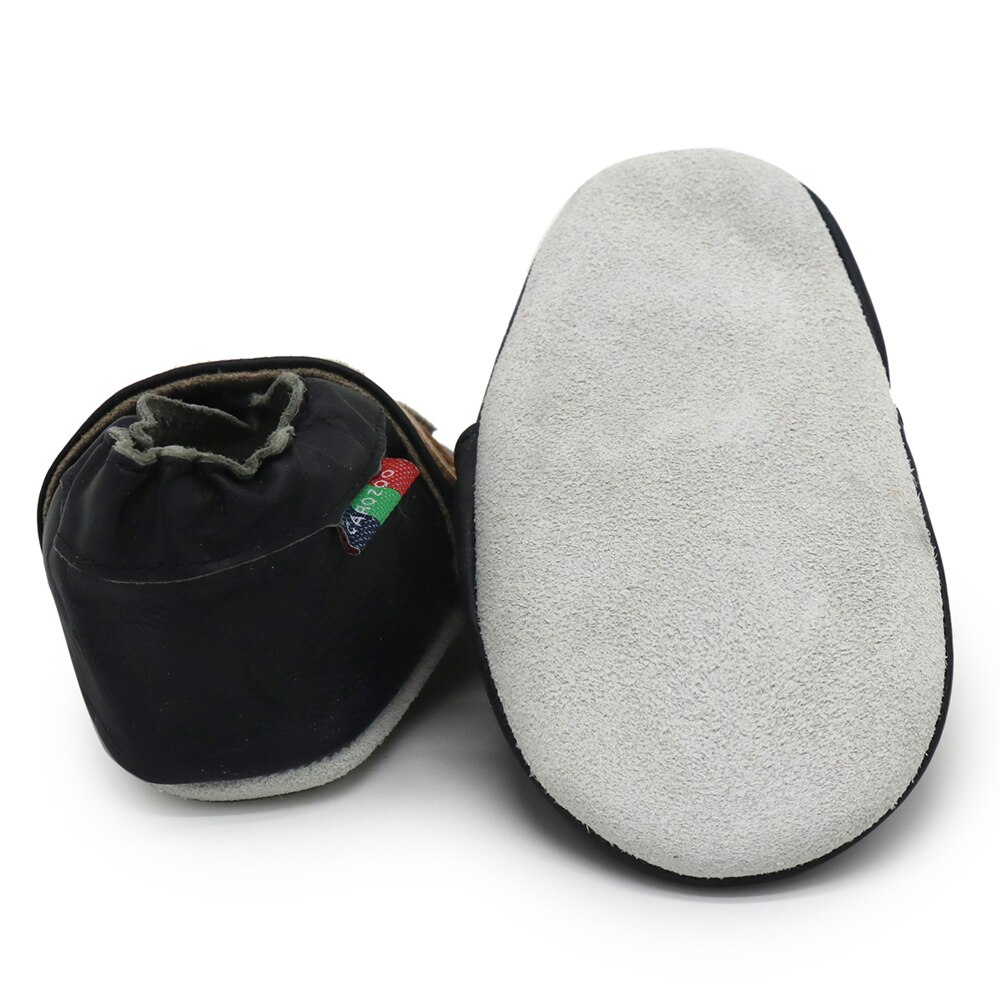 Carozoo Girl Boy Shoes Soft Sheepskin Leather Shoes Skid-Proof Soft Soled Shoes Newborn Baby First Walkers Shoe Fit 0-24 Monther