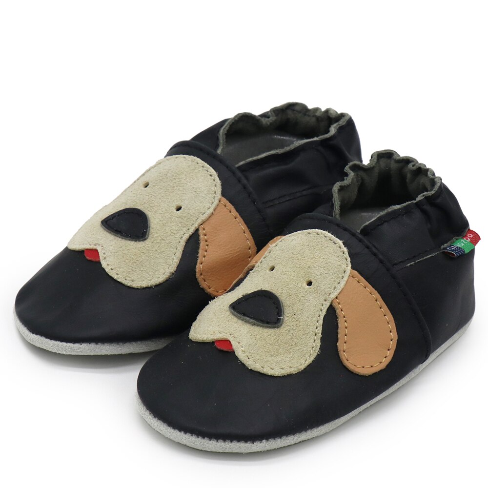 Carozoo Girl Boy Shoes Soft Sheepskin Leather Shoes Skid-Proof Soft Soled Shoes Newborn Baby First Walkers Shoe Fit 0-24 Monther