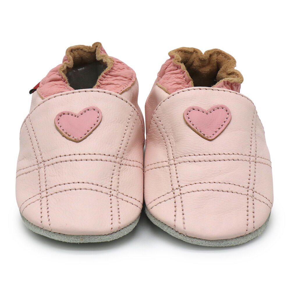 Carozoo Girl Boy Shoes Soft Sheepskin Leather Shoes Skid-Proof Soft Soled Shoes Newborn Baby First Walkers Shoe Fit 0-24 Monther