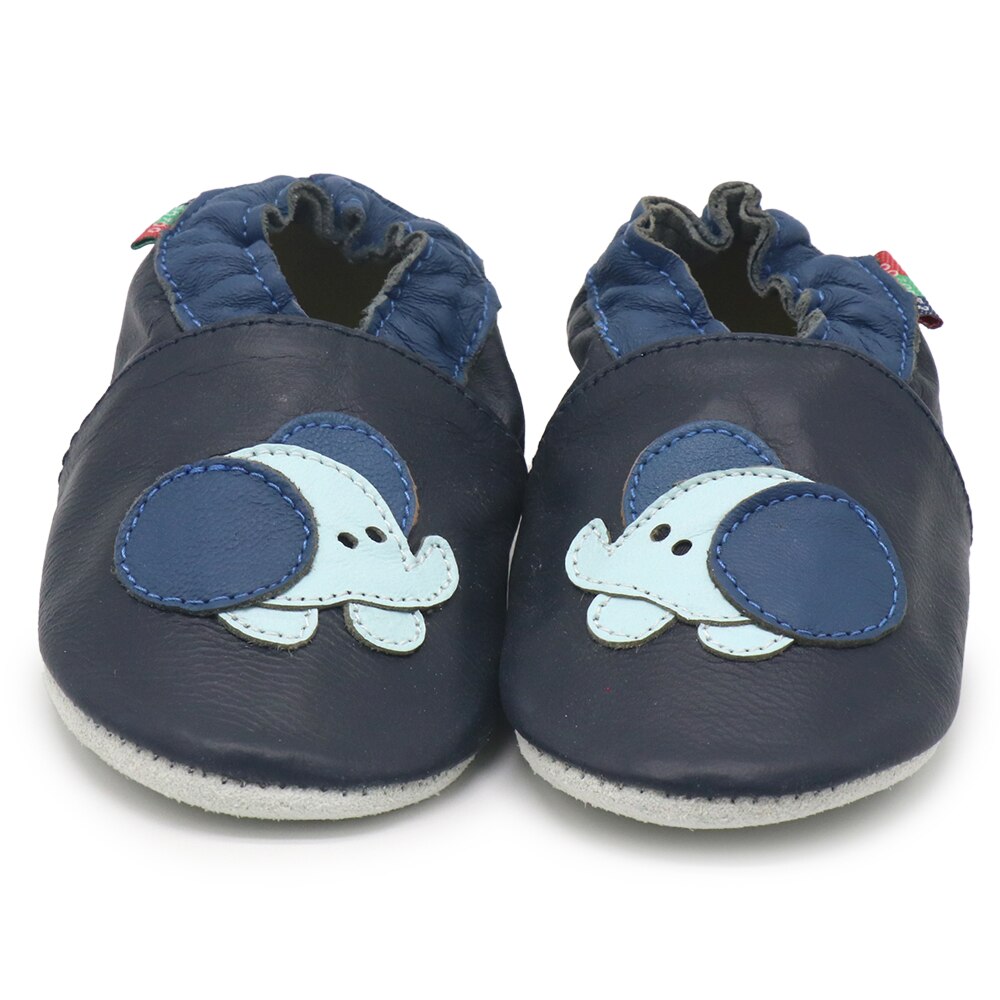 Carozoo Girl Boy Shoes Soft Sheepskin Leather Shoes Skid-Proof Soft Soled Shoes Newborn Baby First Walkers Shoe Fit 0-24 Monther