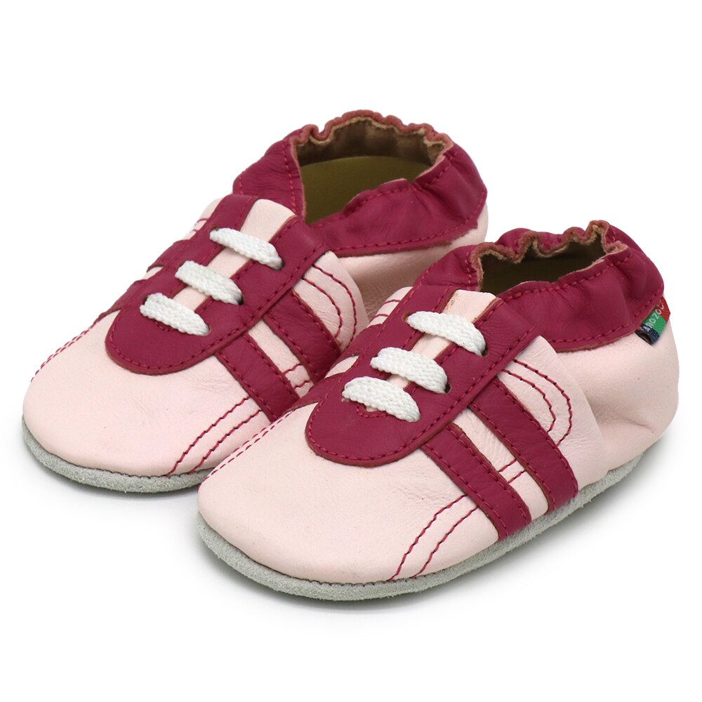 Carozoo Girl Boy Shoes Soft Sheepskin Leather Shoes Skid-Proof Soft Soled Shoes Newborn Baby First Walkers Shoe Fit 0-24 Monther