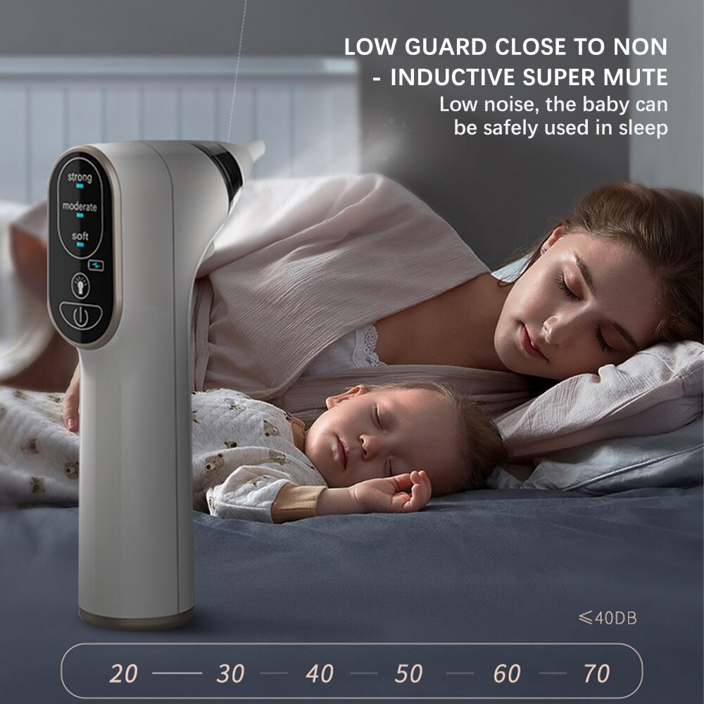 Baby Nasal Aspirator Electric LED Display Nose Cleaner Inhaler Newborn Aspire Equipment Ear Care Preventing Backflow Aspirat Baby Nasal Aspirator Electric LED Display Nose Cleaner Inhaler Newborn Aspire Equipment Ear Care Preventing Backflow Aspirat