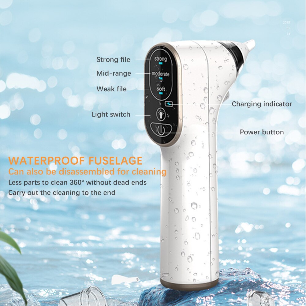 Baby Nasal Aspirator Electric LED Display Nose Cleaner Inhaler Newborn Aspire Equipment Ear Care Preventing Backflow Aspirat Baby Nasal Aspirator Electric LED Display Nose Cleaner Inhaler Newborn Aspire Equipment Ear Care Preventing Backflow Aspirat