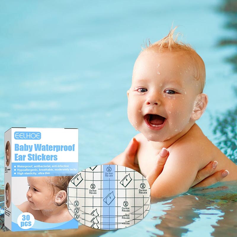 30Pcs Baby Waterproof Ear Stickers Swimming Infant Disposable Nursing Ear Patch for Children Holiday Present Health Care 30Pcs Baby Waterproof Ear Stickers Swimming Infant Disposable Nursing Ear Patch for Children Holiday Present Health Care