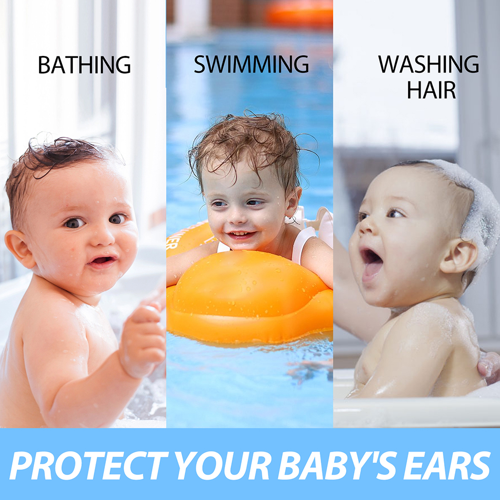 30Pcs Baby Waterproof Ear Stickers Swimming Infant Disposable Nursing Ear Patch for Children Holiday Present Health Care