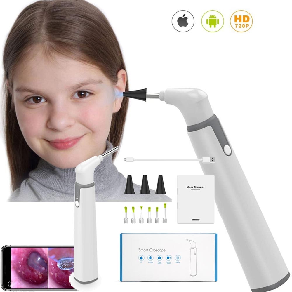 Wifi Ear Otoscope 3.9mm Smart Wireless Portable Visual Earwax Cleaning Endoscope Camera for IPhone Android Phone IPad Kid Adult Wifi Ear Otoscope 3.9mm Smart Wireless Portable Visual Earwax Cleaning Endoscope Camera for IPhone Android Phone IPad Kid Adult