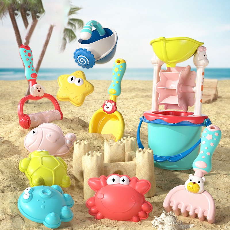 Summer Beach Toys for Kids SandBox Set Kit Shovels Sand Play Water Toys Baby Bath Toy Outdoor Toys for Children Boy Girl Gifts Summer Beach Toys for Kids SandBox Set Kit Shovels Sand Play Water Toys Baby Bath Toy Outdoor Toys for Children Boy Girl Gifts
