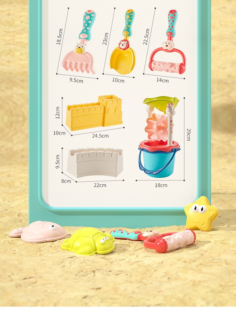 Summer Beach Toys for Kids SandBox Set Kit Shovels Sand Play Water Toys Baby Bath Toy Outdoor Toys for Children Boy Girl Gifts Summer Beach Toys for Kids SandBox Set Kit Shovels Sand Play Water Toys Baby Bath Toy Outdoor Toys for Children Boy Girl Gifts