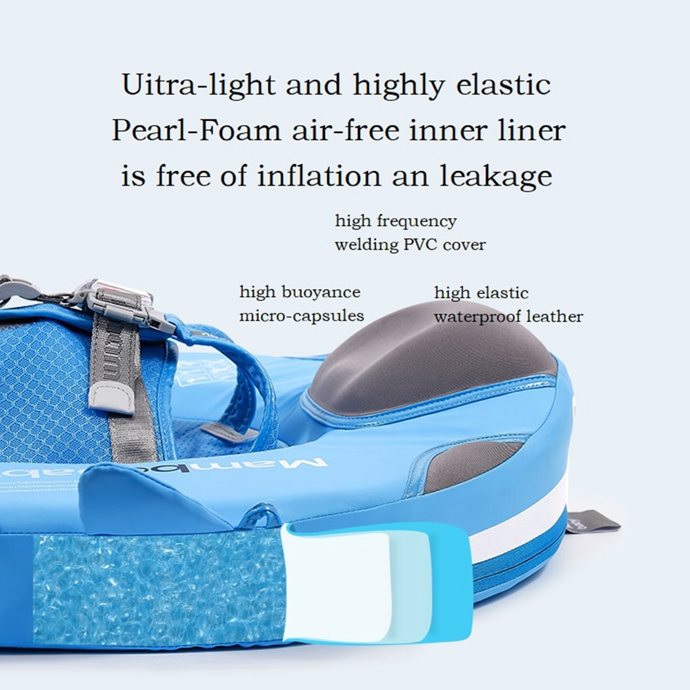 Mambobaby Baby Float Lying Swimming Rings Infant Waist Swim Ring Toddler Swim Trainer Non-inflatable Buoy Pool Accessories Toys Mambobaby Baby Float Lying Swimming Rings Infant Waist Swim Ring Toddler Swim Trainer Non-inflatable Buoy Pool Accessories Toys