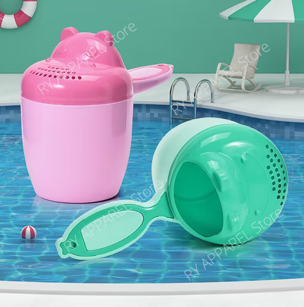 Lovely Baby Bath Cup Boys Girls Shampoo Cup Toddler Baby Shower Sprinkler Spoon Washing Hair Cup Bath Tool Baby Tubs Accessories Lovely Baby Bath Cup Boys Girls Shampoo Cup Toddler Baby Shower Sprinkler Spoon Washing Hair Cup Bath Tool Baby Tubs Accessories