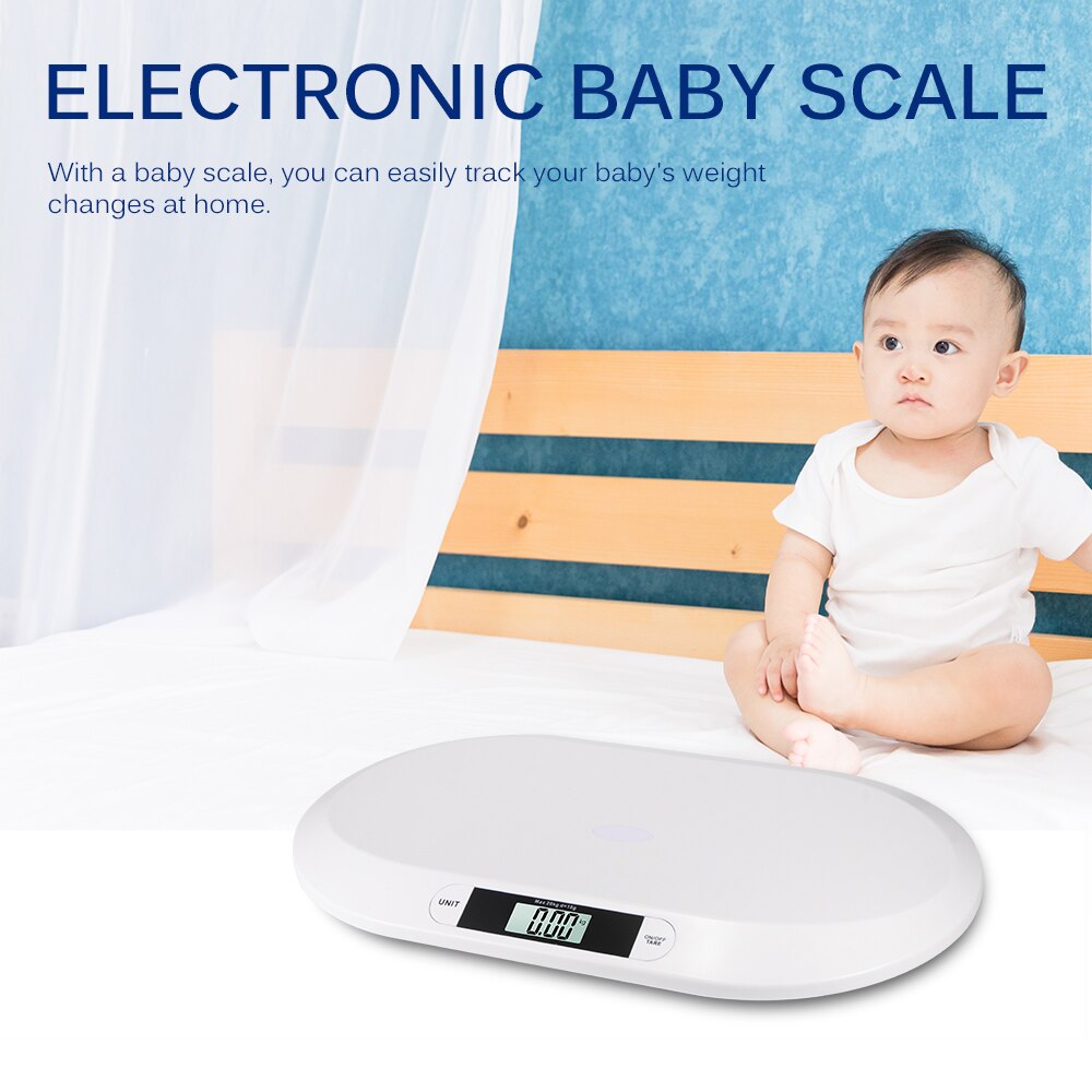 20kg Max Electronic Baby Scale Weight Measure LCD Screen Digital Scales For Newborn Infant Accurate Pets Infant Baby Measure