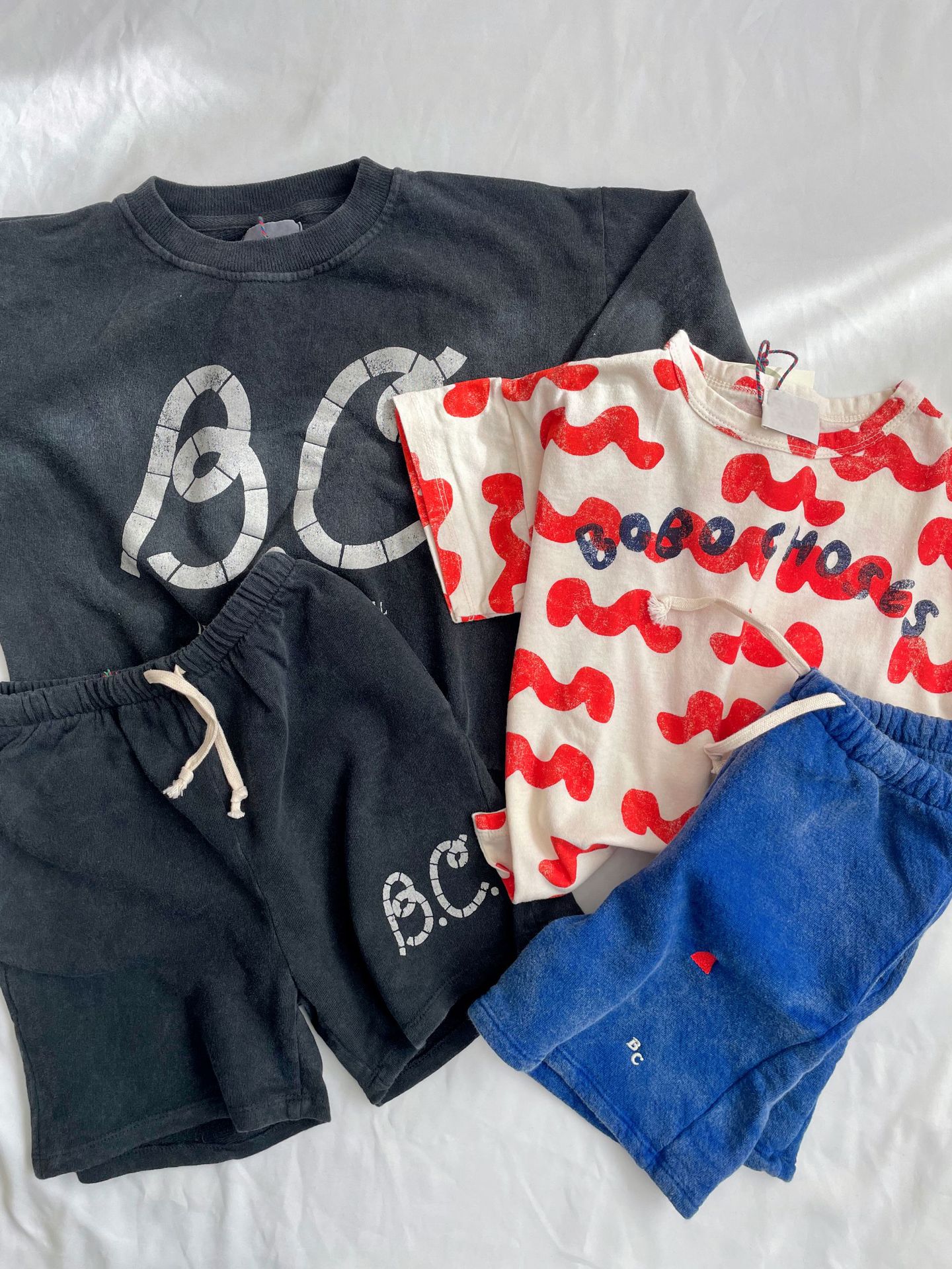 Bobo Childrens T-shirt 2023 Spring Summer New Ins-style Baby Boys and Girls Casual Cartoon Short Sleeve Top 1-11Y