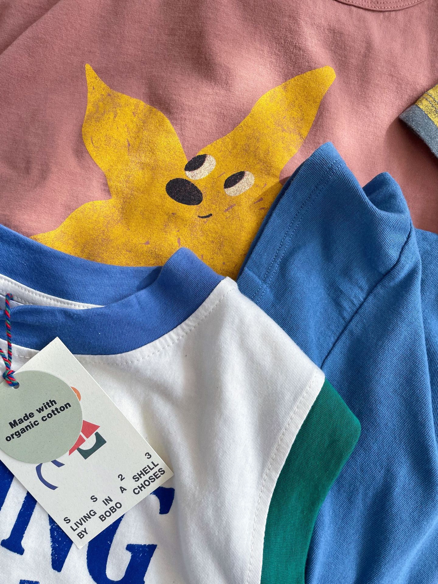 Bobo Childrens T-shirt 2023 Spring Summer New Ins-style Baby Boys and Girls Casual Cartoon Short Sleeve Top 1-11Y