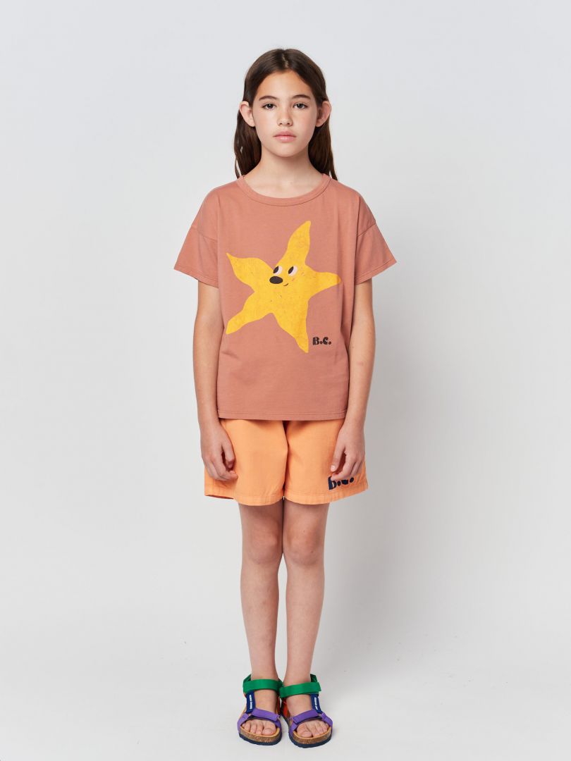 Bobo Childrens T-shirt 2023 Spring Summer New Ins-style Baby Boys and Girls Casual Cartoon Short Sleeve Top 1-11Y