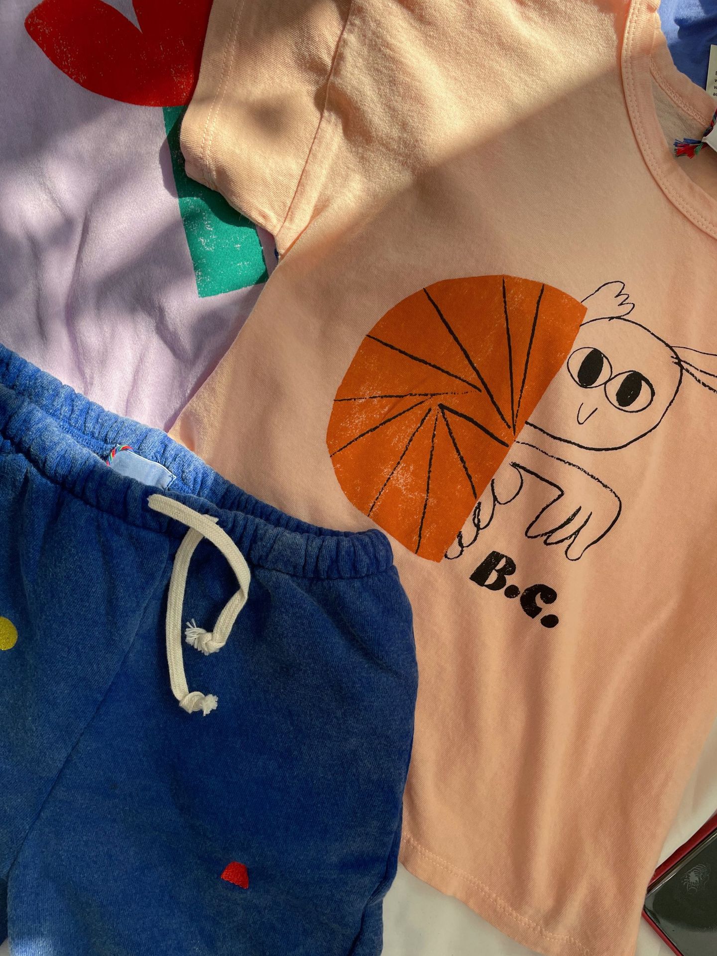 Bobo Childrens T-shirt 2023 Spring Summer New Ins-style Baby Boys and Girls Casual Cartoon Short Sleeve Top 1-11Y