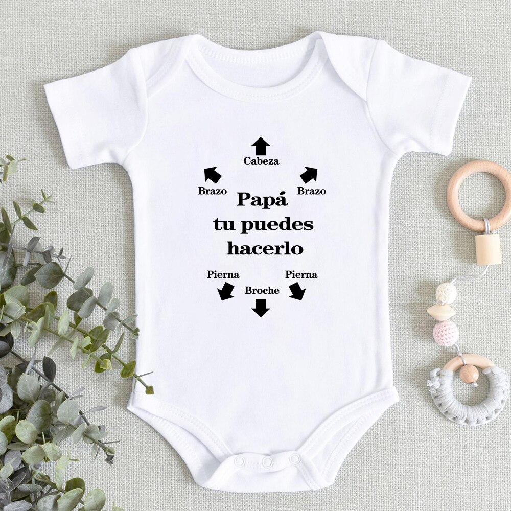 I LOVE MOM & DAD Newborn Baby Bodysuits 2023 Best Thing Infant Onesies Clothes Fashion Aesthetic Summer Ropa De Bebe Ni&ntilde;a Chico