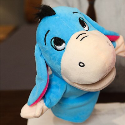 Animal Hand Finger Story Puppet Kawaii Plush Doll Educational Baby Toy Lion Elephant Bunny Monkey Giraffe Soft Toys Stuffed Doll