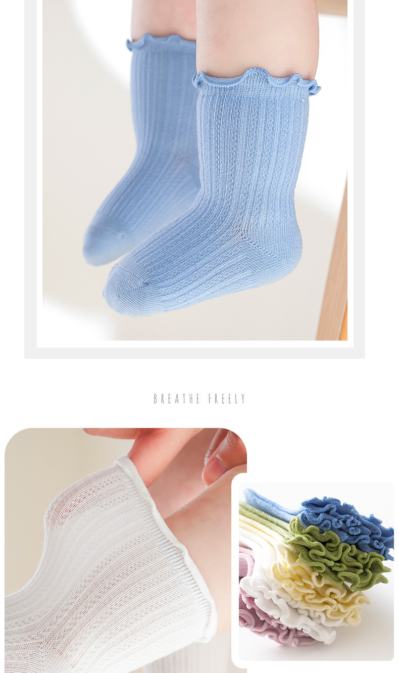 2023 new baby sosks Cotton Girls Boys summer mesh Socks Comfort Warm Cotton Kids Girl Baby Socks Child Boy Newborn Socks