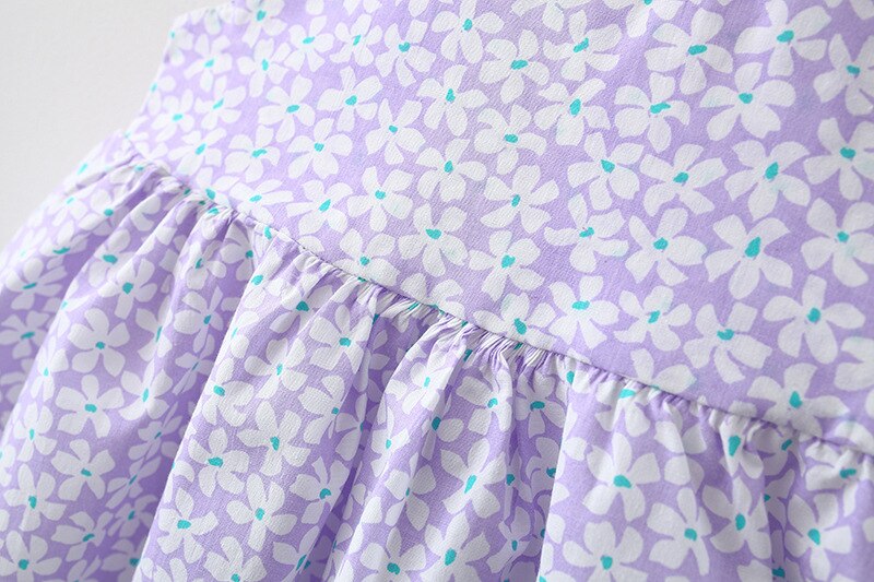 2 adet yaz bebek kız plaj prenses elbise sevimli yay &ccedil;i&ccedil;ekler kolsuz pamuk y&uuml;r&uuml;meye başlayan elbiseler + Sunhat yenidoğan giyim seti