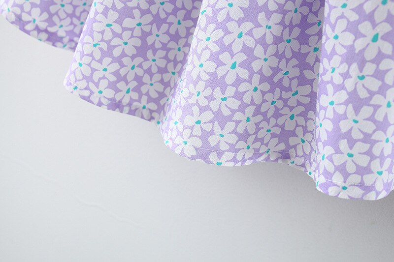 2 adet yaz bebek kız plaj prenses elbise sevimli yay &ccedil;i&ccedil;ekler kolsuz pamuk y&uuml;r&uuml;meye başlayan elbiseler + Sunhat yenidoğan giyim seti