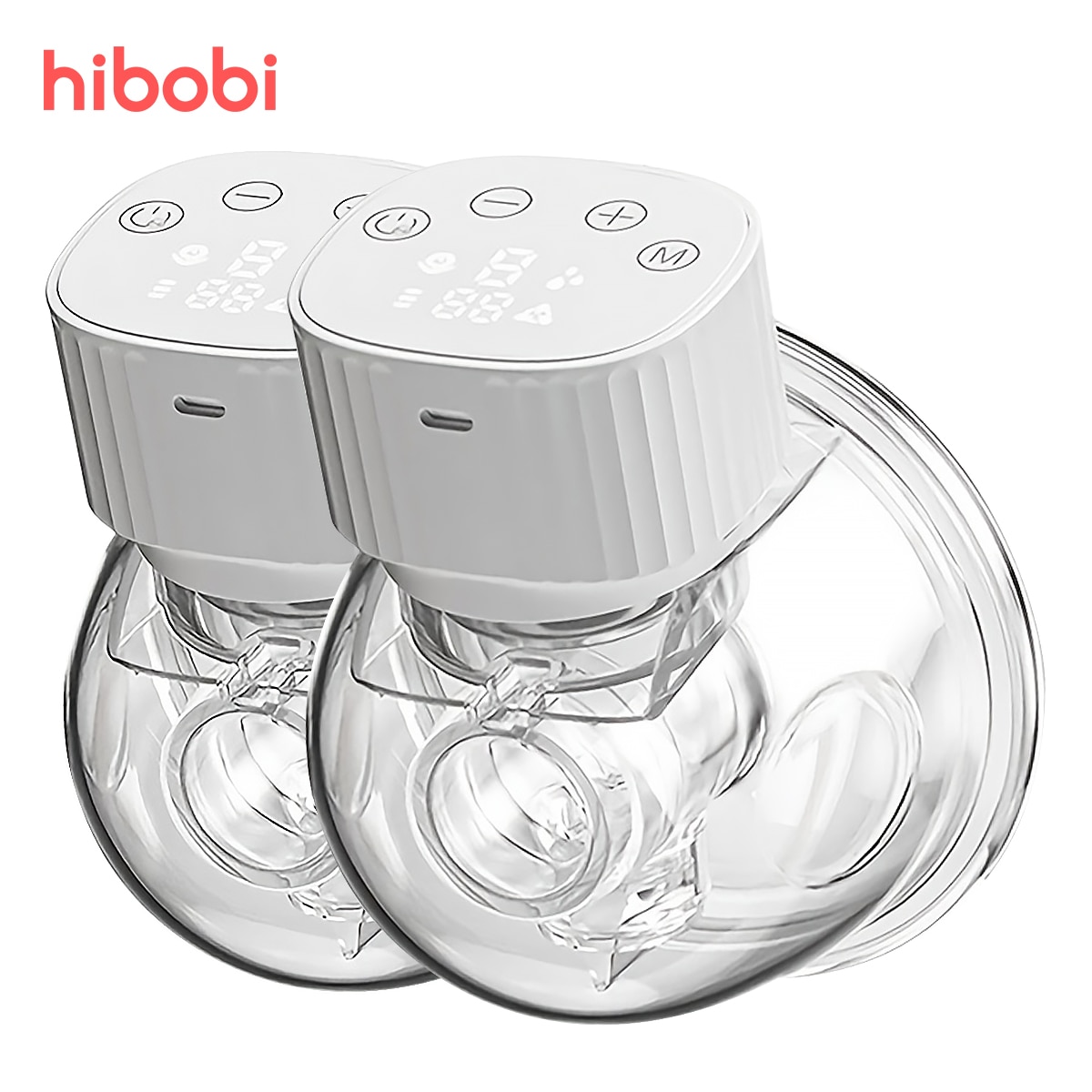 hibobi Electric Breast Pump LED Display Hands-Free Portable Milk Extractor Wearable 3 Modes Silent Automatic Milker 25.5mm hibobi Electric Breast Pump LED Display Hands-Free Portable Milk Extractor Wearable 3 Modes Silent Automatic Milker 25.5mm