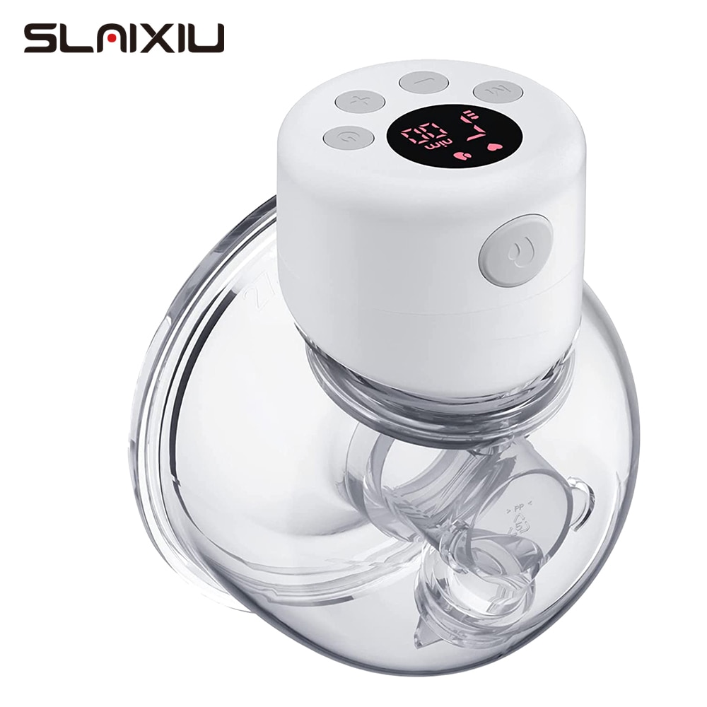 NEW Portable Electric Breast Pump Silent Wearable Automatic Milker LED Display USB Rechargable Hands-Free Portable Milker NO BPA NEW Portable Electric Breast Pump Silent Wearable Automatic Milker LED Display USB Rechargable Hands-Free Portable Milker NO BPA