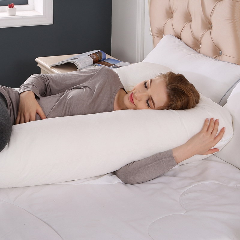 Big Soft Pregnancy Pillow Gravida U Type J Nursing Lumbar Pillow Multi Function Side Protect Cushion for Pregnant Women Dropship