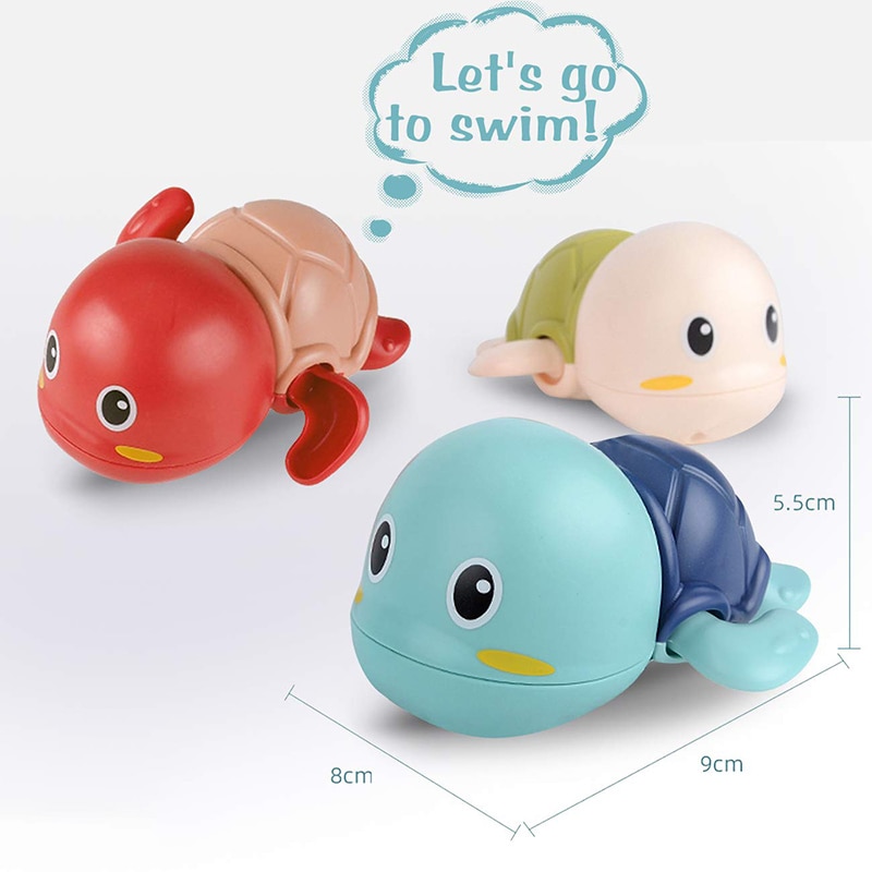 Baby Bath Toys Bathing Cute Swimming Turtle Whale Pool Beach Classic Chain Clockwork Water Toy For Kids Water Playing Toys Baby Bath Toys Bathing Cute Swimming Turtle Whale Pool Beach Classic Chain Clockwork Water Toy For Kids Water Playing Toys