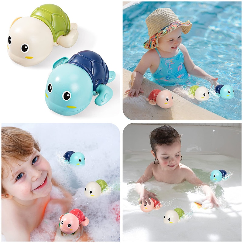 Baby Bath Toys Bathing Cute Swimming Turtle Whale Pool Beach Classic Chain Clockwork Water Toy For Kids Water Playing Toys Baby Bath Toys Bathing Cute Swimming Turtle Whale Pool Beach Classic Chain Clockwork Water Toy For Kids Water Playing Toys