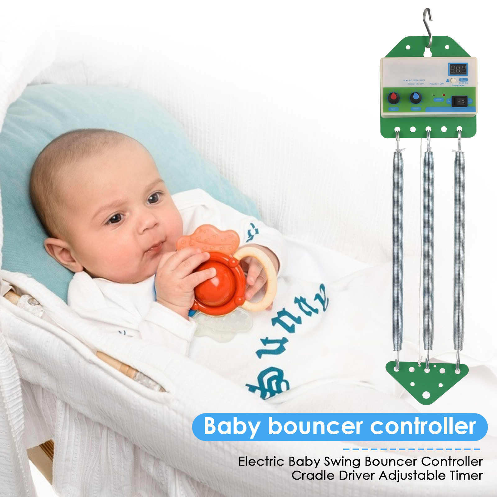 Baby Swing Replacement Motor Baby Cradle Controller With Germany Adaptor 12W Electric Cradle Controller Baby Swinger Driver