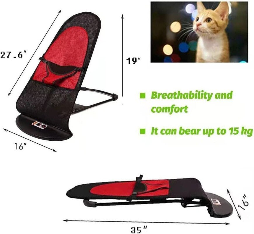 Portable Rocking Chair for French Bulldog Dog Bed pet Dog Rocking Chair Removable and Washable Comfort Chair Baby Rocking Chair Portable Rocking Chair for French Bulldog Dog Bed pet Dog Rocking Chair Removable and Washable Comfort Chair Baby Rocking Chair