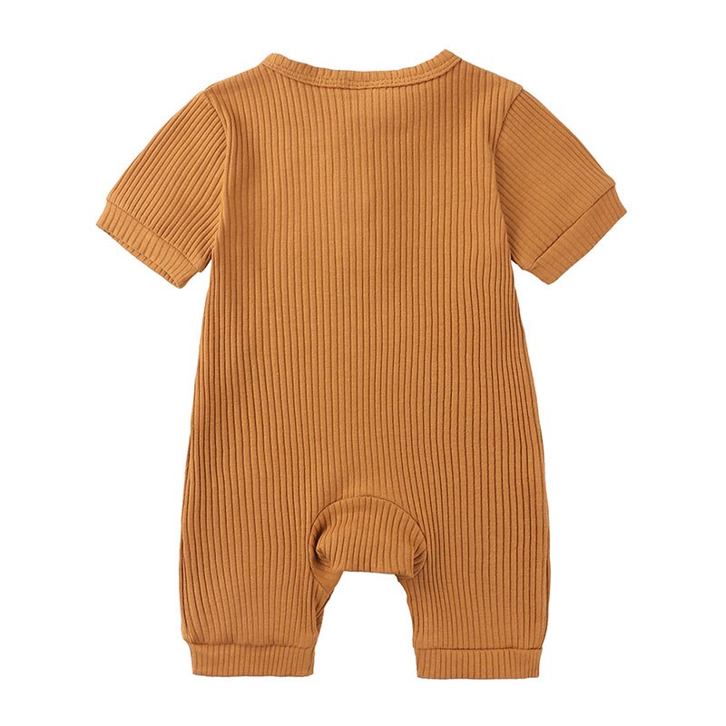 Summer Newborn Baby Romper Soild Color Baby Clothes Girl Rompers Cotton Short Sleeve O-neck Infant Boys Romper 0-24 Months Summer Newborn Baby Romper Soild Color Baby Clothes Girl Rompers Cotton Short Sleeve O-neck Infant Boys Romper 0-24 Months