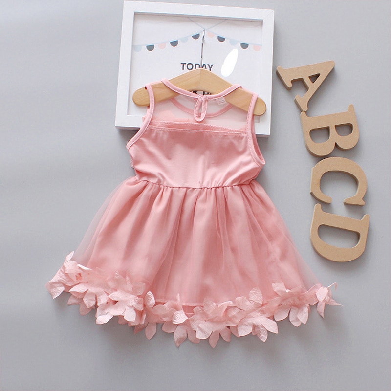 Flower Fairy Baby Girl Party Dresses Summer Sweet Kid's Clothing Birthday Princess Mesh Wedding Dress Children Clothes Flower Fairy Baby Girl Party Dresses Summer Sweet Kid's Clothing Birthday Princess Mesh Wedding Dress Children Clothes