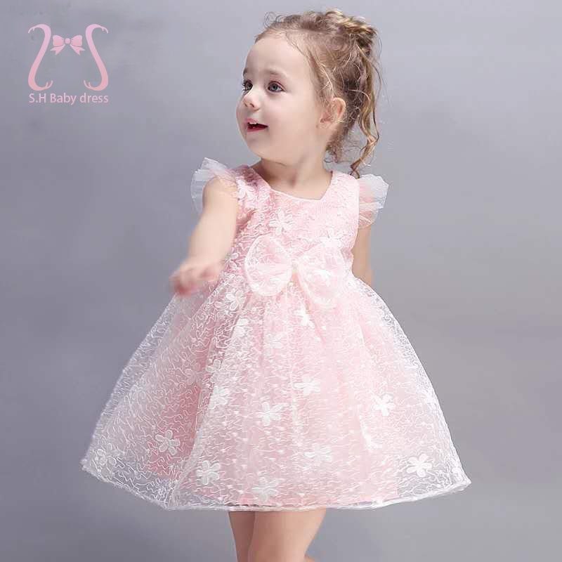 Summer Toddler Girl Princess Evening Dress Bow Sleeveless Kids Costume Baby Birthday Party 0 To 3 Years Old Children Clothes Summer Toddler Girl Princess Evening Dress Bow Sleeveless Kids Costume Baby Birthday Party 0 To 3 Years Old Children Clothes