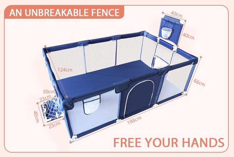 &Ccedil;ocuklar i&ccedil;in &ccedil;ocuk mobilyası oyun parkı b&uuml;y&uuml;k kuru havuz bebek oyun parkı g&uuml;venlik kapalı bariyerleri ev oyun parkı 0-6 yıl