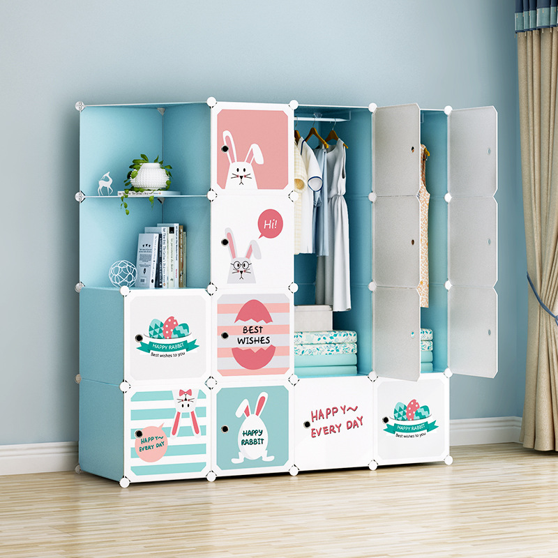 8 k&uuml;pler katlanabilir kalın bebek &ccedil;ocuk gardırop depolama dolabı &ccedil;ekmece tipi plastik basit soyunma bebek giysileri organize kutusu