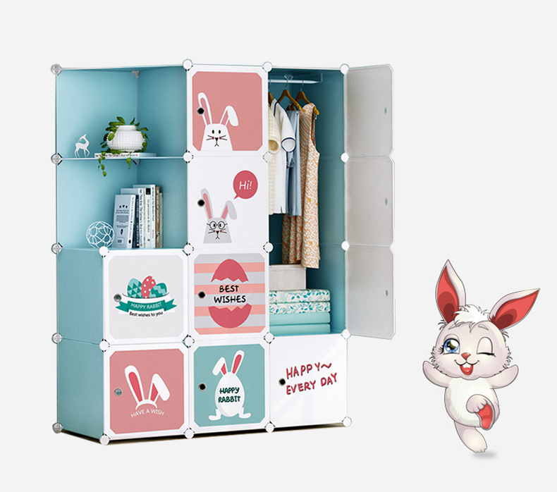 8 k&uuml;pler katlanabilir kalın bebek &ccedil;ocuk gardırop depolama dolabı &ccedil;ekmece tipi plastik basit soyunma bebek giysileri organize kutusu