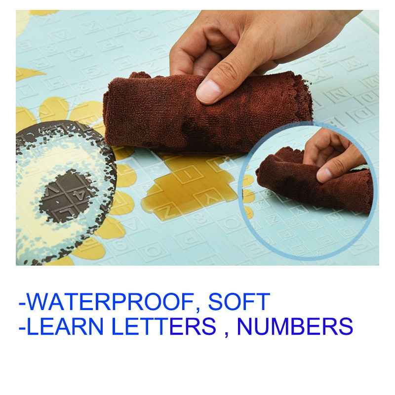 200x180cm Foldable Cartoon Baby Play Mat XPE Puzzle Children Mat Baby Climbing Pad Kids Rug Baby Games Mats Children Room Toys 200x180cm Foldable Cartoon Baby Play Mat XPE Puzzle Children Mat Baby Climbing Pad Kids Rug Baby Games Mats Children Room Toys